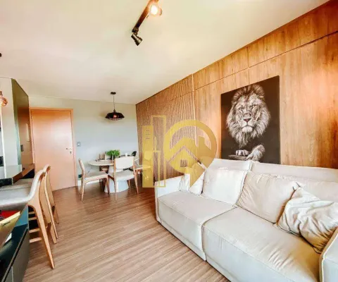Apartamento de alto padrão  com 2 dormitórios à venda, 69 m² - jardim califórnia - jacareí/sp
