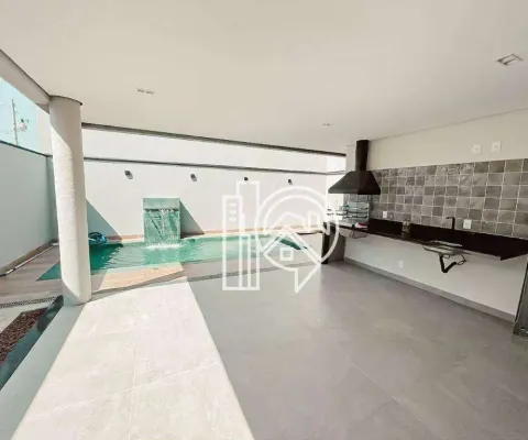Casa com 2 dormitórios à venda, 220 m²- residencial malibu - caçapava/sp
