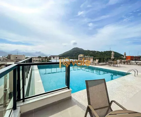 Apartamento studio à venda, 36 m² por r$ 480.000 - acarau - ubatuba/sp