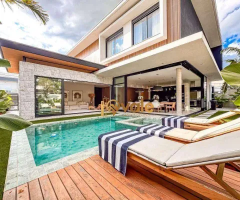 Casa de alto padrão 5 suítes, arquitetura exclusiva no condomínio jardim do golfe sjcampos/sp
