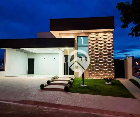 Casa com 3 dormitórios, 152 m² - condomínio terras do vale - caçapava/sp