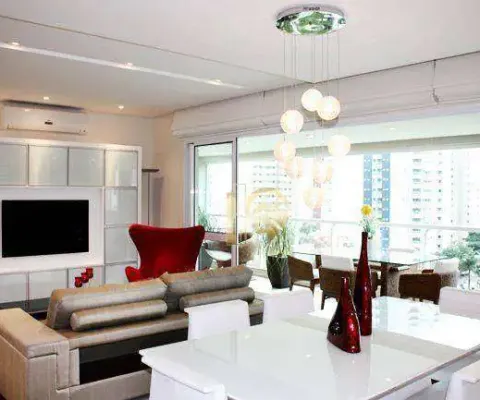 Apartamento com 4 dormitórios à venda, 183 m² - jardim aquarius - são josé dos campos/sp