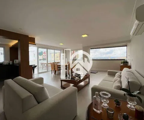 Cobertura com 3 dormitórios à venda, 222 m² - jardim aquarius - são josé dos campos/sp