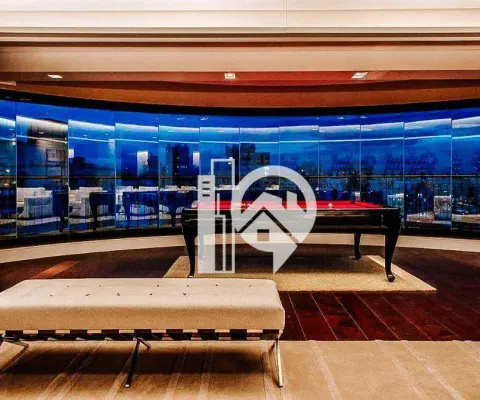 Apartamento de luxo com 4 suítes  à venda exclusivo e moderno jardim aquarius - sjcampos/sp