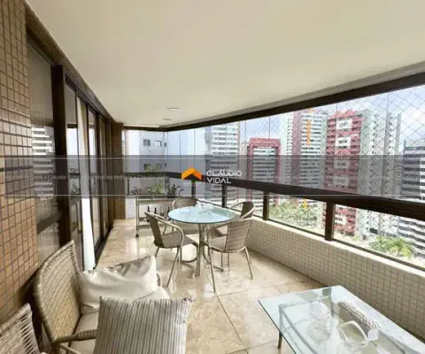 Amplo apartamento com 245m² com 3 suítes no pituba ville em salvador - ba