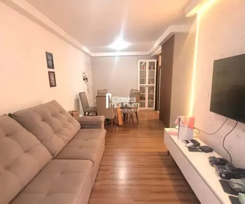 Lindo apto 1 suíte + 2 dormitórios com sacada churrasqueira a carvão e vaga de g