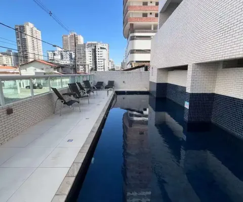 Apartamento com 2 dormitórios à venda, 58 m² por r$ 379.000,00 - vila guilhermina - praia grande/sp