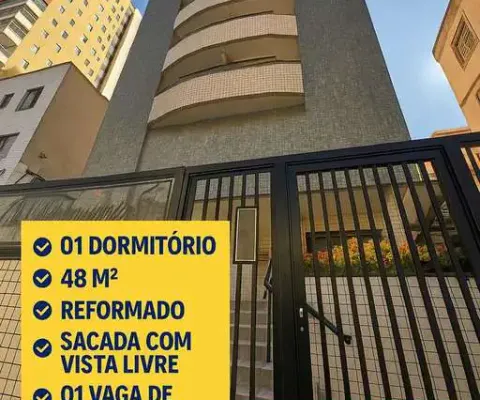 Apartamento com 1 quarto, guilhermina, praia grande - r$ 295 mil, cod: 3809