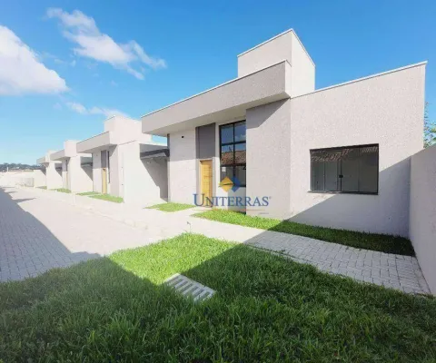 Casa com 3 dormitórios à venda, 60 m² por r$ 399.000,00 - jardim paulista - campina grande do sul/pr