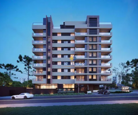 Apartamento com 3 dormitórios à venda, 189 m² por r$ 2.150.000,00 - água verde - curitiba/pr