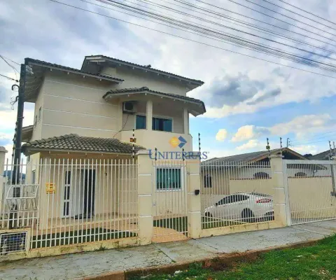 Sobrado com 3 dormitórios à venda, 213 m² por r$ 990.000,00 - triângulo - lages/sc