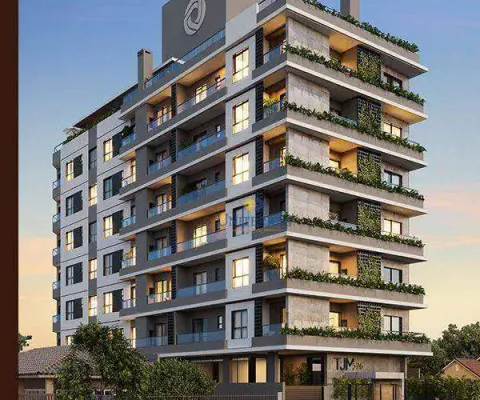 Apartamento com 2 dormitórios à venda, 56 m² por r$ 439.071,00 - capão raso - curitiba/pr