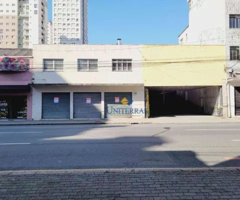 Terreno à venda, 837 m² por r$ 5.290.000,00 - centro - curitiba/pr