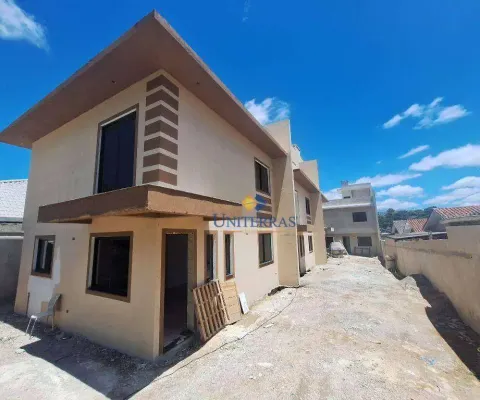 Sobrado com 3 dormitórios à venda, 150 m² por r$ 690.000,00 - santa cândida - curitiba/pr