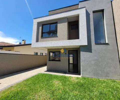 Sobrado com 3 dormitórios à venda, 93 m² por r$ 590.000,00 - santa cândida - curitiba/pr