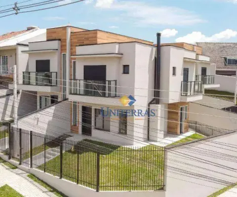 Sobrado com 3 dormitórios à venda, 103 m² por r$ 680.000,00 - atuba - curitiba/pr