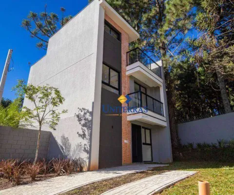 Sobrado com 3 dormitórios à venda, 112 m² por r$ 996.000,00 - santa cândida - curitiba/pr