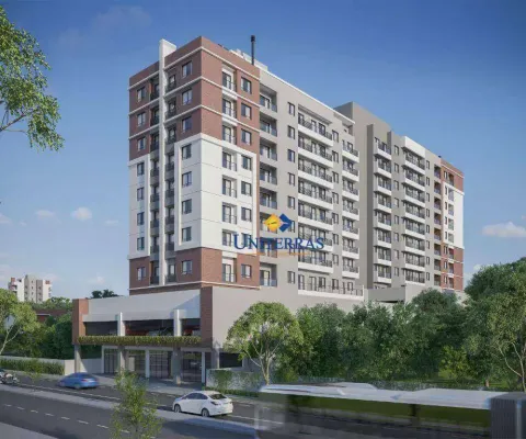 Apartamento com 2 dormitórios à venda, 44 m² por r$ 464.209,00 - santa cândida - curitiba/pr