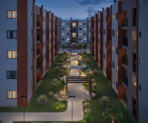 Apartamento com 2 dormitórios à venda, 44 m² por r$ 300.916,00 - atuba - pinhais/pr