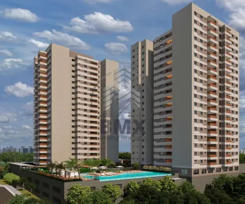 Excelente apartamento, 89 m², cond. atmo, constr. bild, 3 dormitórios (1 suíte), varanda gourmet, 2 vagas, lazer, vista p/ o verde, lado shop.iguatemi