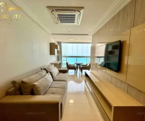 Cobertura duplex de alto padr&atilde;o frente e com vista mar - praia de itaparica, vila velha - es