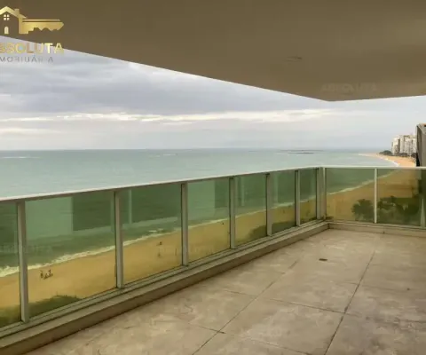 Frente mar com fechamento na varanda, sendo  4 suites, apto novo, primeira loca&ccedil;&atilde;o - praia da costa, vila