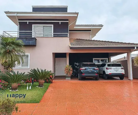 Casa com 3 dormitórios à venda, 300 m² por r$ 1.500.000,00 - condomínio residencial terras do cancioneiro - paulínia/sp
