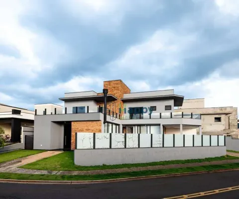 Casa com 4 dormitórios à venda, 260 m² por r$ 1.850.000,00 - condomínio residencial terras do cancioneiro - paulínia/sp