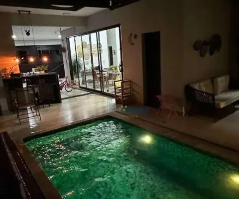 Casa com 3 dormitórios à venda, 210 m² por r$ 1.650.000,00 - condomínio terras do cancioneiro - paulínia/sp