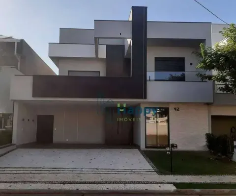 Casa com 4 dormitórios à venda, 272 m² por r$ 2.490.000,00 - condomínio reserva real - paulínia/sp