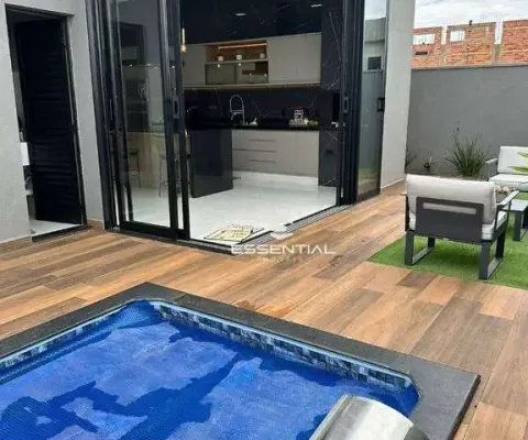 Casa com 3 dormitórios, 02 suítes  à venda, 145 m² por r$ 990.000 - alphaville - mirassol/sp