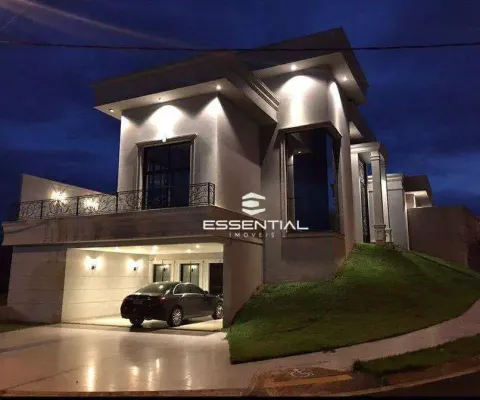 Sobrado com 4 dormitórios e piscina, 315 m² à venda por r$ 2.890.000 ou aluguel por r$ 14.060/mês no condomínio damha iv em são josé do rio preto/sp