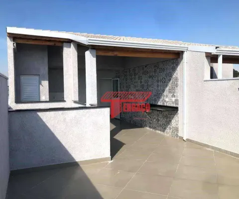 Cobertura à venda, 52 m² por r$ 470.000,00 - parque oratório - santo andré/sp