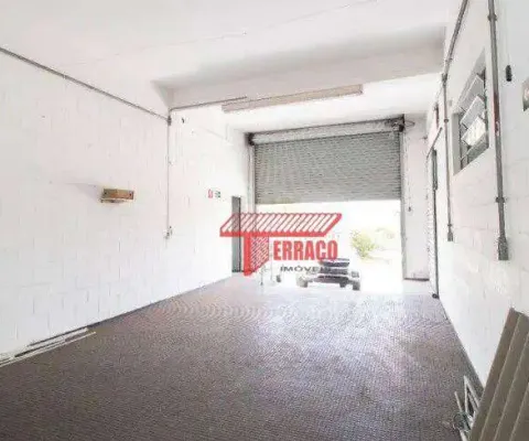 Galpão, 323 m² - venda por r$ 2.000.000,00 ou aluguel por r$ 10.833,33/mês - paraíso - santo andré/sp