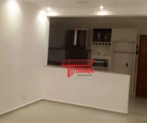 Apartamento com 2 dormitórios para alugar, 90 m² por r$ 2.725,00/mês - paraíso - santo andré/sp