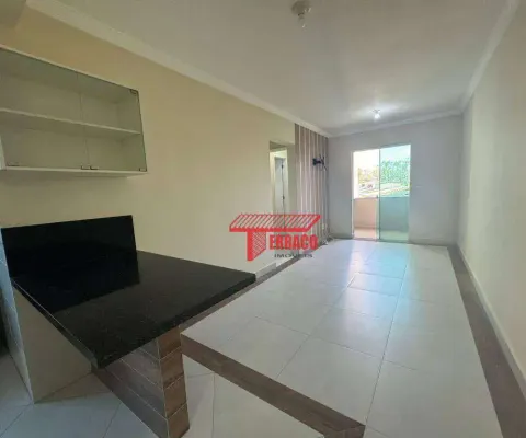 Apartamento com 2 dormitórios para alugar, 62 m² - paraíso - santo andré/sp