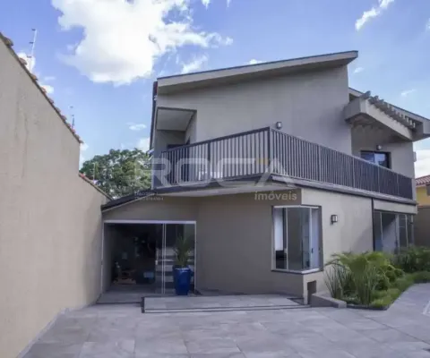 Sobrado à venda com 3 suítes e salão comercial na ribeirânia, ribeirão preto.