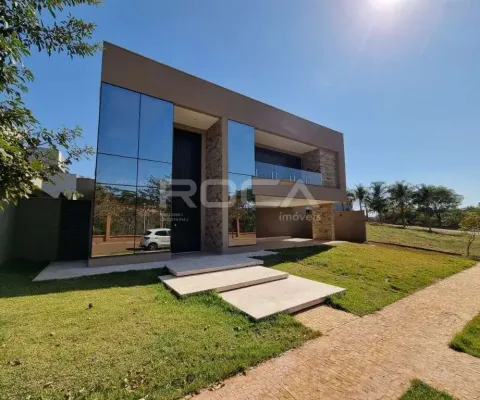 Casa de alto padrão com 4 suítes no condomínio alphaville, em ribeirão preto.