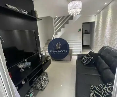 Lindo sobrado camilópolis santo andré + planejados 130m² à venda!!