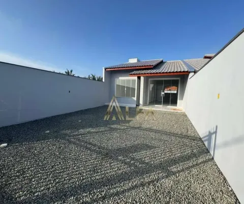Casa com 1 suíte + 1 dormitório à venda, 74 m² por r$ 390.000 - itajuba - barra velha/sc