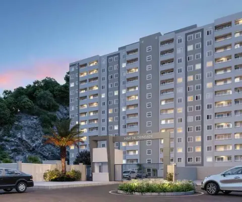 Apartamento à venda em são gonçalo-rj, alcântara: 2 quartos, 1 suíte, 1 banheiro, 1 vaga de garagem!