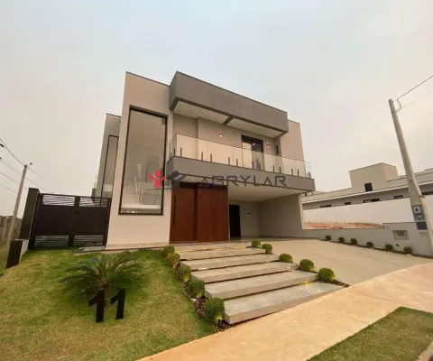 Sobrado à venda em jundiaí, jardim ermida i, com 3 suítes, com 282 m², reserva ermida ii