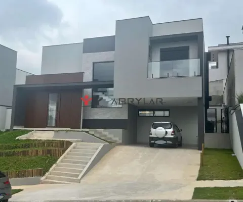 Casa à venda em jundiaí, loteamento vale azul i, com 3 suítes, com 284 m², terras de jundiaí