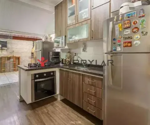 Sobrado à venda em jundiaí, chácara planalto, com 2 quartos, com 77 m², condomínio verdana