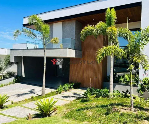 Casa à venda em vinhedo, bosque, com 4 suítes, com 420 m², residencial terras de vinhedo