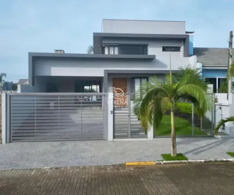 Moderna e aconchegante casa no jardim das hortênsias