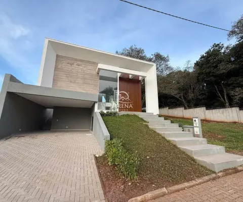 Casa alto padrão nova no condomínio reserva do arvoredo