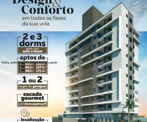 Apartamento para venda em presidente prudente, edifício le charmant residence, 2 dormitórios, 1 suíte, 1 banheiro, 1 vaga