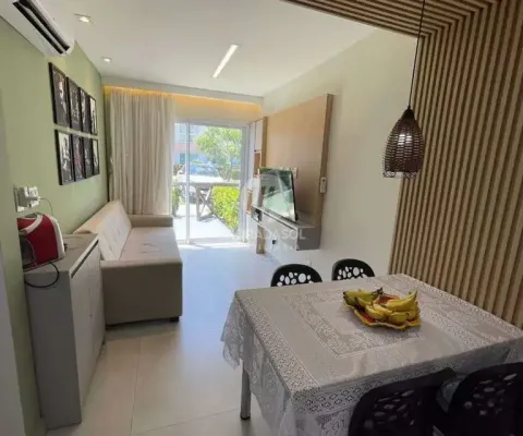 Apartamento à venda com 1 quarto, 39 m² na praia de muro alto - porto de galinhas/pe