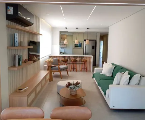 Apartamento mobiliado  114m² com 3 dormitórios - módulo 2 riviera-bertioga/sp